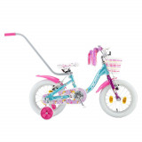 Bicicleta Copii Polar 2023 Unicorn - 14 Inch, Albastru-Roz