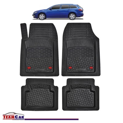 Covorașe Auto TeamCar&amp;reg; Tip Tăviță Compatibile Mazda 6 GH (2007&amp;ndash;2012) - Combi foto