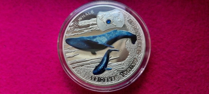 ZAMBIA 1000 KWACHA UNC REPLICA BALENA