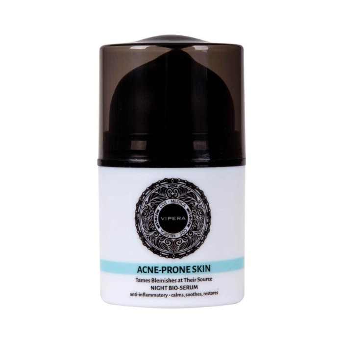 Ser BIO de noapte Cos-Medica pentru ten acneic, 30 ml
