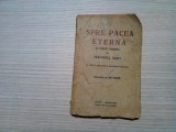 SPRE PACEA ETRNA un Proiect Filosofic - Immanuel Kant - Ion Gorun (trad.) - 1922