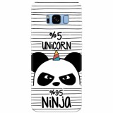 Husa silicon pentru Samsung S8, Unicorn Ninja