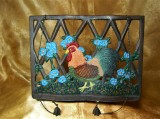 Suport carte bucate, decoratiune, colectie, cadou, vintage