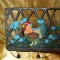 Suport carte bucate, decoratiune, colectie, cadou, vintage