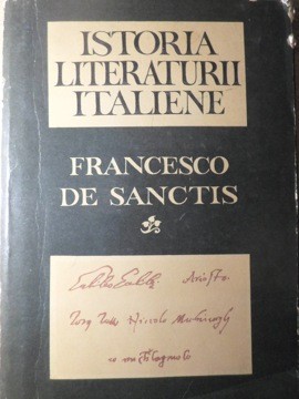 ISTORIA LITERATURII ITALIENE-FRANCESCO DE SANCTIS-221149 foto
