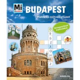 Mi MICSODA - Budapest - Matric&aacute;s rejtv&eacute;nyf&uuml;zet - Beragaszthat&oacute; matric&aacute;kkal - Rozgonyi Sarolta
