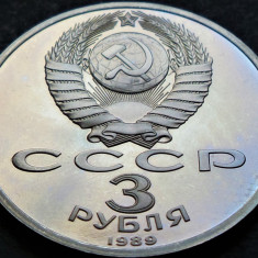 Moneda comemorativa PROOF 3 RUBLE - URSS / RUSIA, anul 1989 *cod 381 - ARMENIA