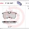BREMBO P 24 047 PRIME LINE set placute frana,frana disc