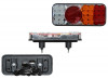 Lampa auto BestAutoVest pentru remorca cu leduri, dreapta, 12/24V, 200x85x40mm, cu mers inapoi , 1 buc., Rapid