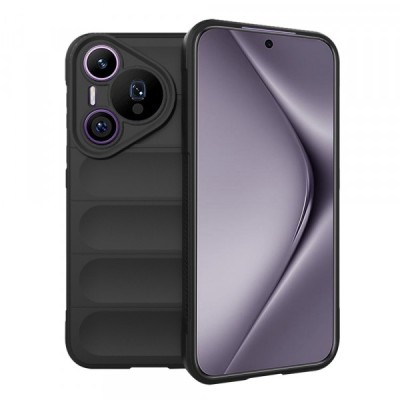 Husa pentru Huawei Pura 70 Pro, Techsuit, Magic Shield, Neagra foto