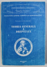 TEORIA GENERALA A DREPTULUI de M . LUBURICI , 1994 foto