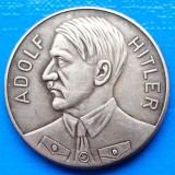 Moneda Adolf Hitler Grossdeutsches Reich 1933, 34mm - Replica Germania Reich