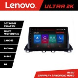 Navigatie Mazda 3 2014-2019 Lenovo Kit-463 8 core QLED Qualcomm 4+64 360 Android Waze USB Navigatie Internet Youtube Radio CarStore Technology