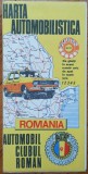 Romania, harta automobilistica ACR