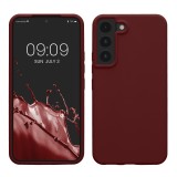 Husa pentru Samsung Galaxy S22, Silicon, Rosu, 56756.190, kwmobile