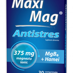 MaxiMag Antistres 375 mg, 30 comprimate, Zdrovit