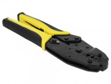 Cleste de sertizare pentru cablu coaxial RG58/ RG59/ RG62/ RG174/ RG140/ RG400, Delock 90295