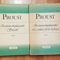 In cautarea timpului pierdut de Marcel Proust (2 vol.)