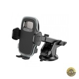 Suport Auto HOCO Fair H15 4.5inch - 7inch Negru