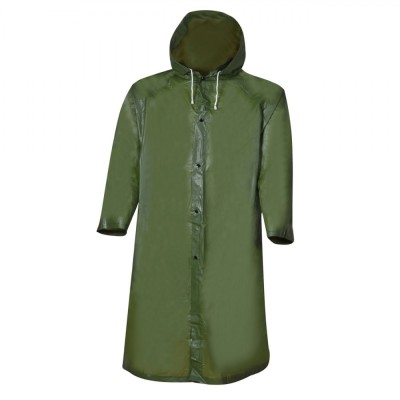 Pelerină Ploaie Adulți, PVC, Verde, One Size foto