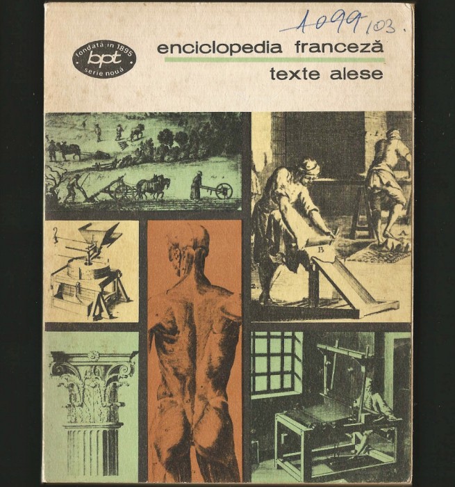 TEXTE ALESE - ENCICLOPEDIA FRANCEZĂ - BPT