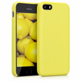 Husa pentru Apple iPhone 5 / iPhone 5s / iPhone SE, Silicon, Galben, 42766.30, Carcasa, Kwmobile