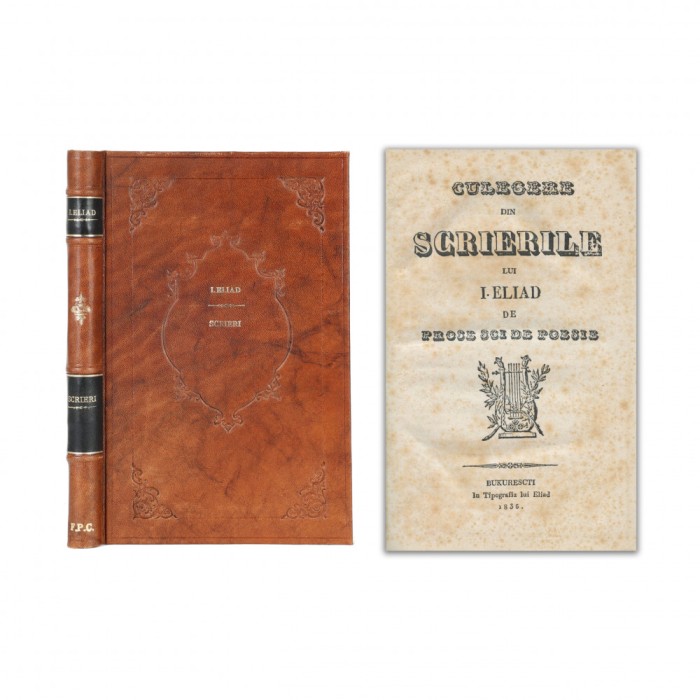 Culegere din scrierile lui I. Eliad, 1836