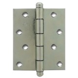 Balama cu aripi plane, zincat, 100 x 88 mm, 2 buc / set