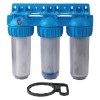 Filtru de apa triplu, 3 x 10-1&quot;, Ibo Dambat IB330031