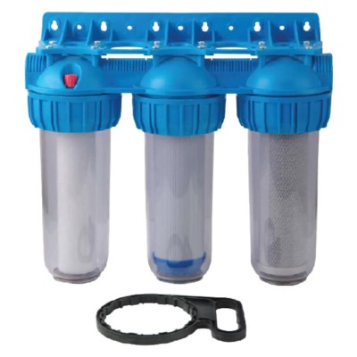 Filtru de apa triplu, 3 x 10-1&amp;quot;, Ibo Dambat IB330031 foto