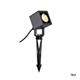 NAUTILUS patrat LED proiector, 6W, 3000K, anthracit