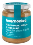 Crema de arahide Crunchy Bio, 250g, Harmonica