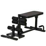 HOMCOM Stație de Fitness 3 &icirc;n 1 Multifuncțională pentru Acasă, Antrenament Complet Corp, 100x58x46 cm, Negru | Aosom Romania