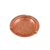 Scrumiera Cupru Gravata Manual Grecia Vintage Mediterranean Art Decorativa Eleganta 15.5cm