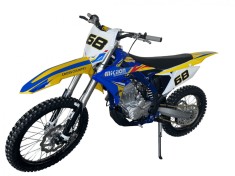 Motocicleta cross MZK Mikilon 250cc 21/18 4T benzina alb/negru foto