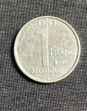 Moneda 1 franc 1997 Belgia, Europa