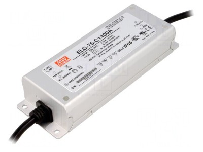Alimentator LED 75W 27-54V 700-1400mA IP65 foto