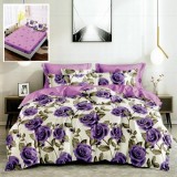 LENJERIE FINET 6 PIESE CU HUSĂ &ndash; 160&times;200 ȘI 180&times;200 (HF6P133) - 180x200