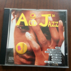 Acid Jazz nº 16 cd disc various selectii muzica jazz New Sounds italy 1996 VG+