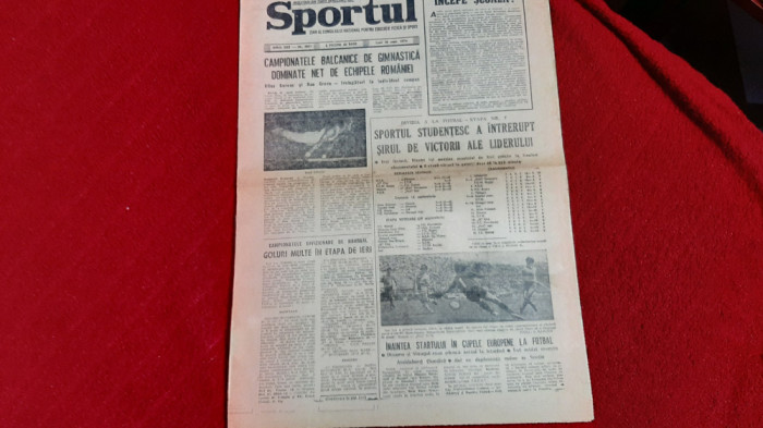 Ziar Sportul 16 09 1974