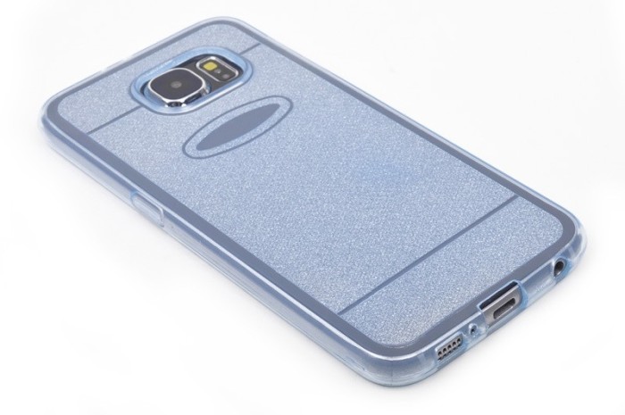 Husa APPLE iPhone 6\6S - Glitter (Albastru)