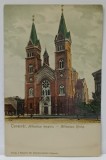 TIMISOARA , BISERICA CATOLICA &#039; MILLENNIUM &#039; , CARTE POSTALA ILUSTRATA , CLASICA , CCA. 1900