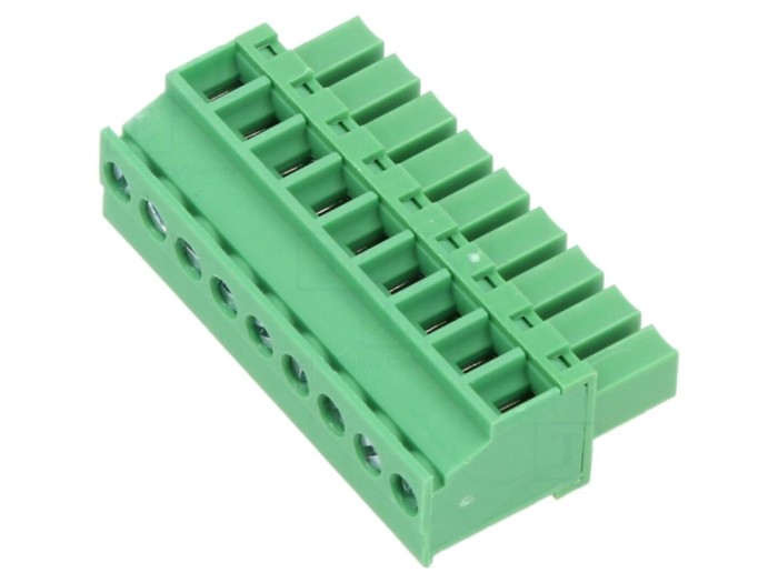 Conector regletă deconectabilă mamă 8A