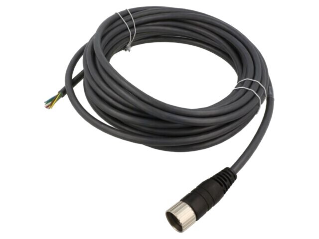 Conector M23 mamă 12 PIN cu cablu drept 8A IP67 LUMBERG AUTOMATION