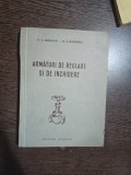 Armături de reglare și de &icirc;nchidere - V. V. Aronovici, M. S. Slobodkin