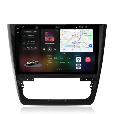 Navigatie Dedicata Skoda Yeti (2009-2017), 2K, 12Gb Ram, 256Gb Stocare, Carplay foto