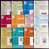 Romania 1971 - Lot 12 reviste filatelice romanesti FILATELIA / An XX complet