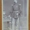 Foto pe carton, Franz Duschek, Bucuresti, de secol 19, Ofiter superior