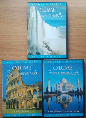 O LUME EXTRAORDINARA - set 3 DVD-uri documentare, Reader&amp;#039;s Digest foto