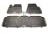 Covorase Auto Cauciuc Tesla Model S 2012+ Rezaw-Plast Tip Tavita Bordura Inalta Fixare Mocheta